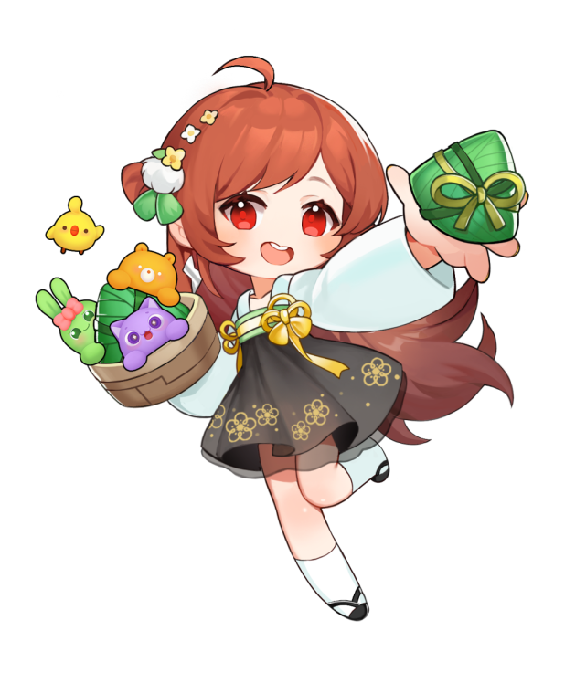 消除联萌的小可爱们准备和小橘子来一场包粽子比赛,所以最近小橘子都