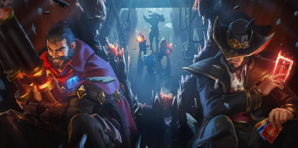 Lol再现奇葩设定 男枪薇恩关系好 卡牌很嫉妒 观众直呼辣眼睛 腾讯新闻