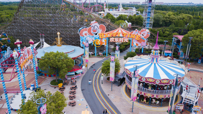 端午佘山度假区上海欢乐谷辰山植物园等景点严而有序开放