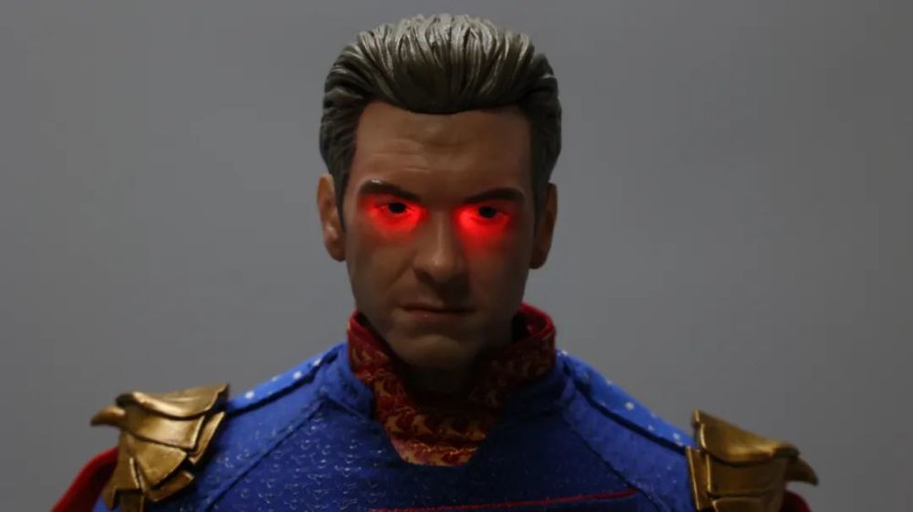 头雕缩水这款starace16黑袍纠察队祖国人简直坑爹