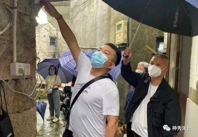 台州市天台县福溪街道水南路区拆迁集中签约现场