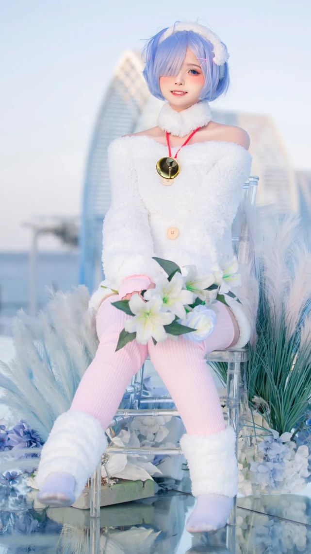 cos:雷姆小绵羊cos正片@鹤田小一