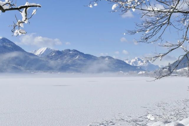 珍藏圖漂亮的雪高清圖片背景素材