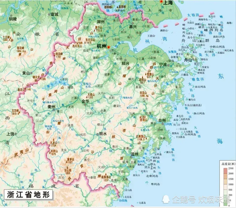 浙江省的平原主要有杭嘉湖平原,宁绍平原,金丽衢平原,温台平原,山多平