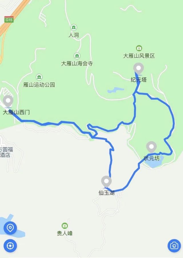 你将在路途中欣赏到这些美景雁鸣池鹤山公园选择鹤山公园路线需要