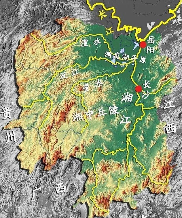 邵阳的地形 - 实验室设备网