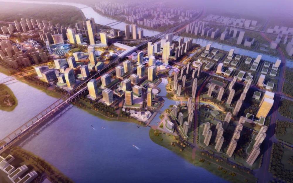 东莞西站望牛墩单元土地整备项目整体规划图未来,下漕村将率先成为集