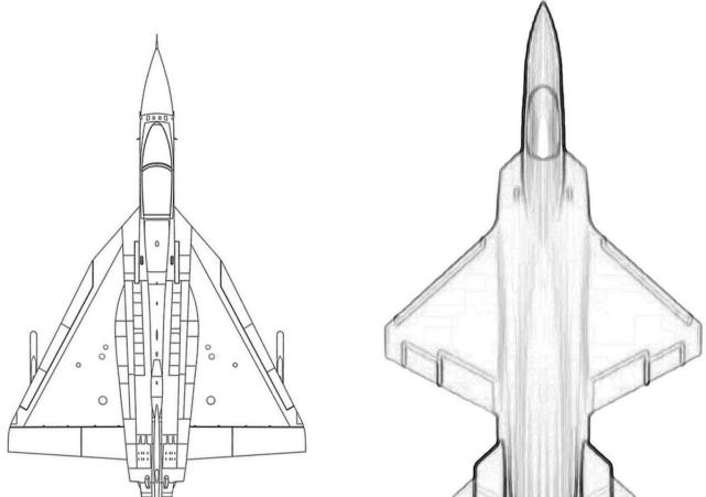 在隱身性能方面,仿造了f-35戰鬥機的