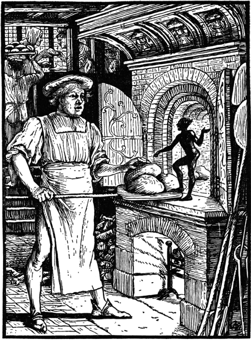 面包师和魔鬼的故事就像每个磨坊主都会偷面粉和谷物一样,中世纪的