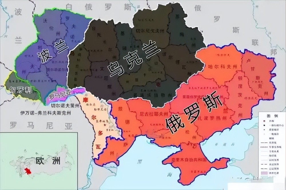 乌克兰沦陷地图图片