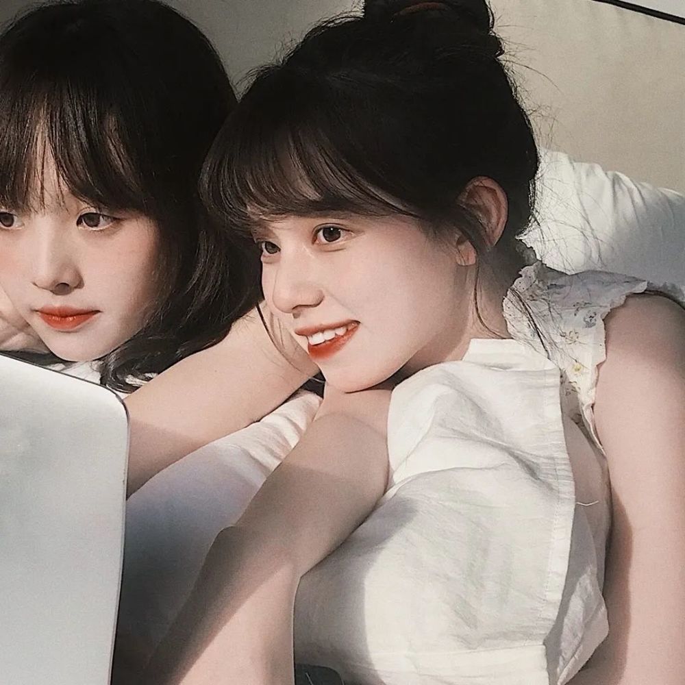 "头像"甜美可爱的闺蜜头像,优质好看,约姐妹一起用插图1