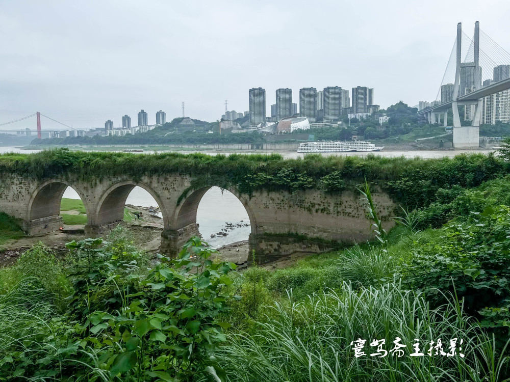 重庆最美的桥不是寸滩大桥而是老溉澜溪码头附近的三座古老石拱桥