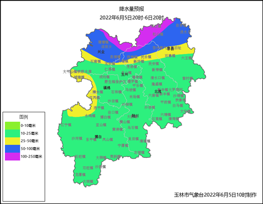 陆川未来几天,持续下大雨