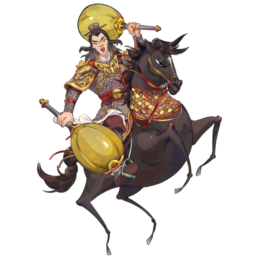 michael钱儿频道《超级隋唐英雄传》插画设计_腾讯新闻