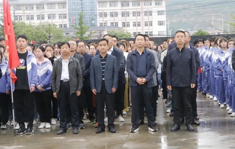 礼县第二中学高三级学生毕业典礼_腾讯新闻
