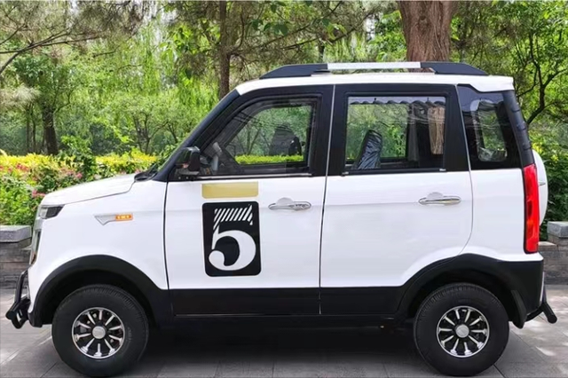 2款四轮老年代步车,可载5人,油电两用,冷暖空调,适合老人驾驶_腾讯