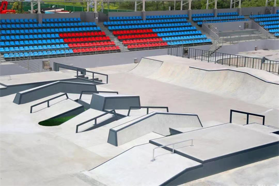 杭州钱塘轮滑中心四项赛事比赛场地通过技术验收