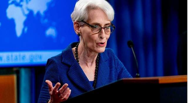 图注:美国副国务卿舍曼访问亚洲