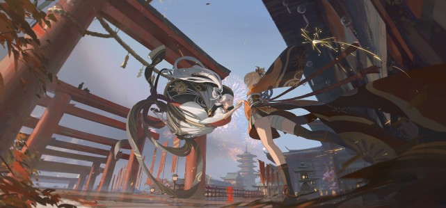 (图源米游社画师:void,b站void新神殿下,微博void新神殿下礼貌抱图勿