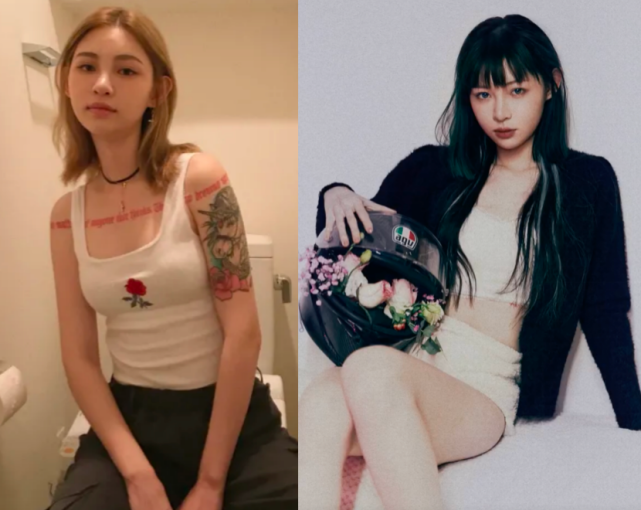 不管痞幼私下如何穿搭,在工作中痞幼都会尽量将纹身