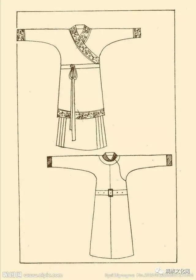 金朝入主中原迅速汉化后,官服制度几乎照搬了唐朝,但辽代的服制也继承