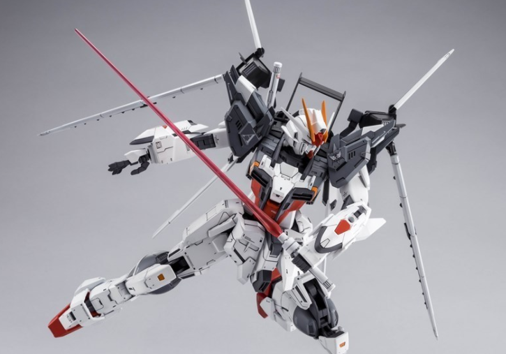 mg系列ex脉冲高达追加官图 上半身脉冲 下半身自由 摆个强袭pose_腾讯