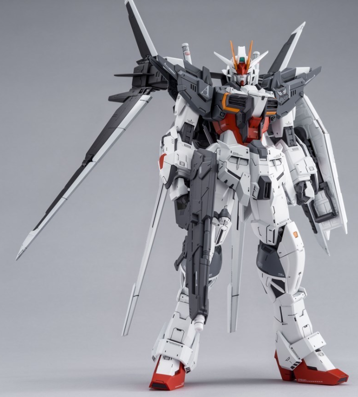 mg系列ex脉冲高达追加官图 上半身脉冲 下半身自由 摆个强袭pose_腾讯