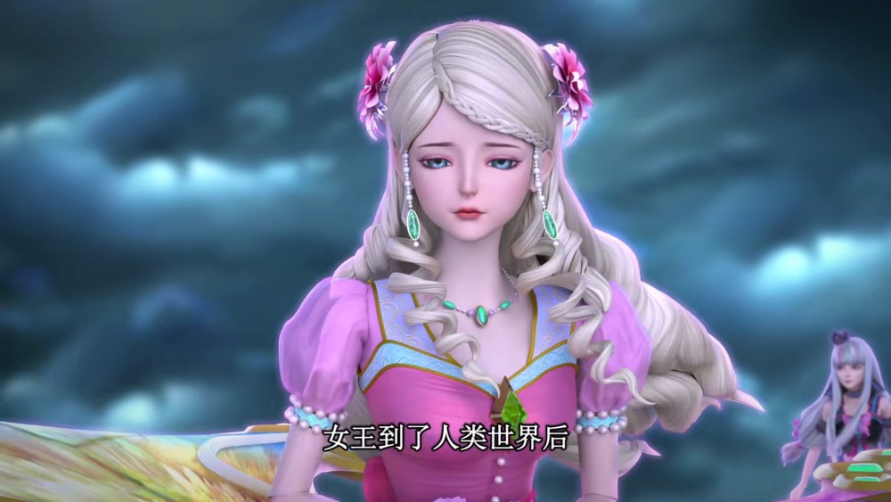 叶罗丽灵公主飞不动不一会儿就恢复仙力还召唤了花灵蝶