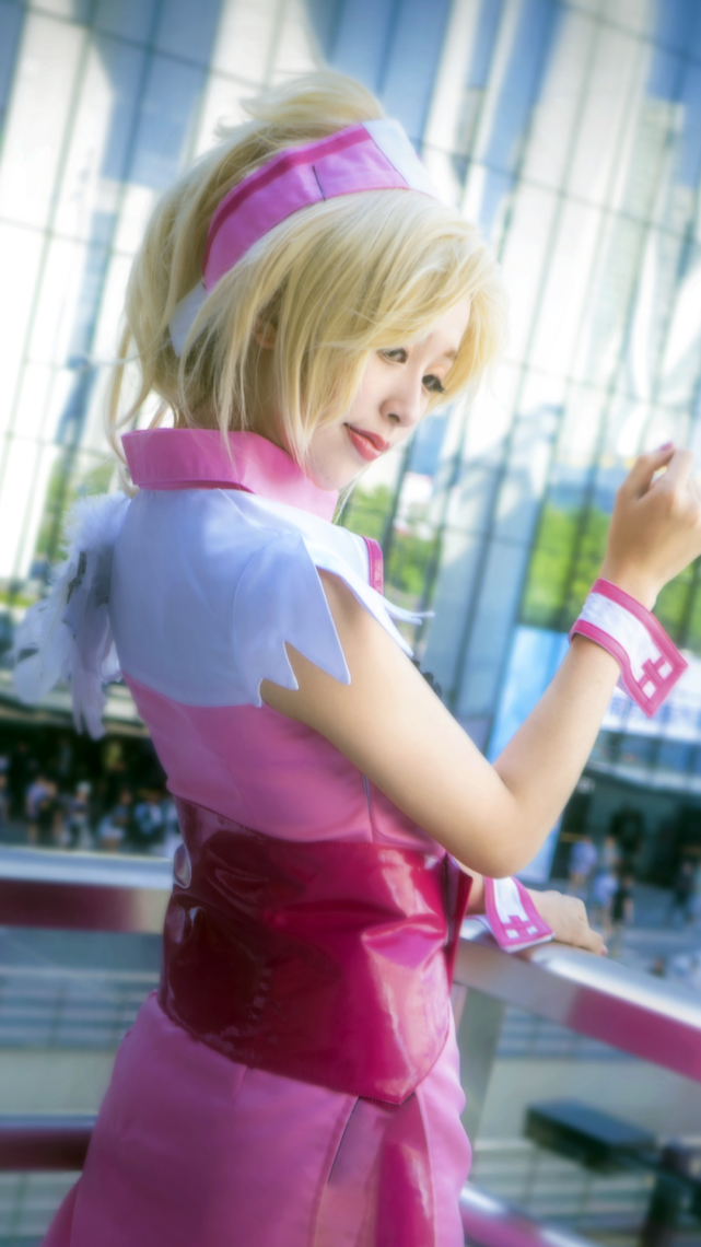 cos:守望先锋天使场照@月楼