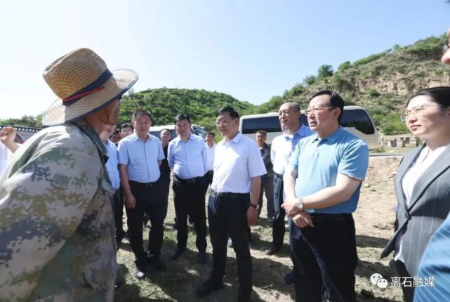 顾昭明带队在离石调研禁牧轮牧休牧立法工作