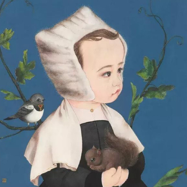 可爱版的世界名画承包全年的微信头像和手古灵精怪的壁纸萌翻了有没有