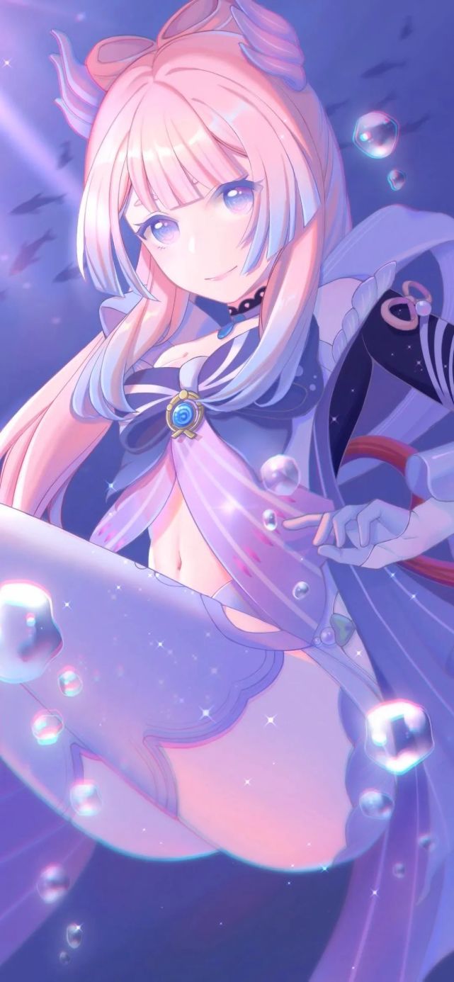 原神美图:深海公主亦是军师大人