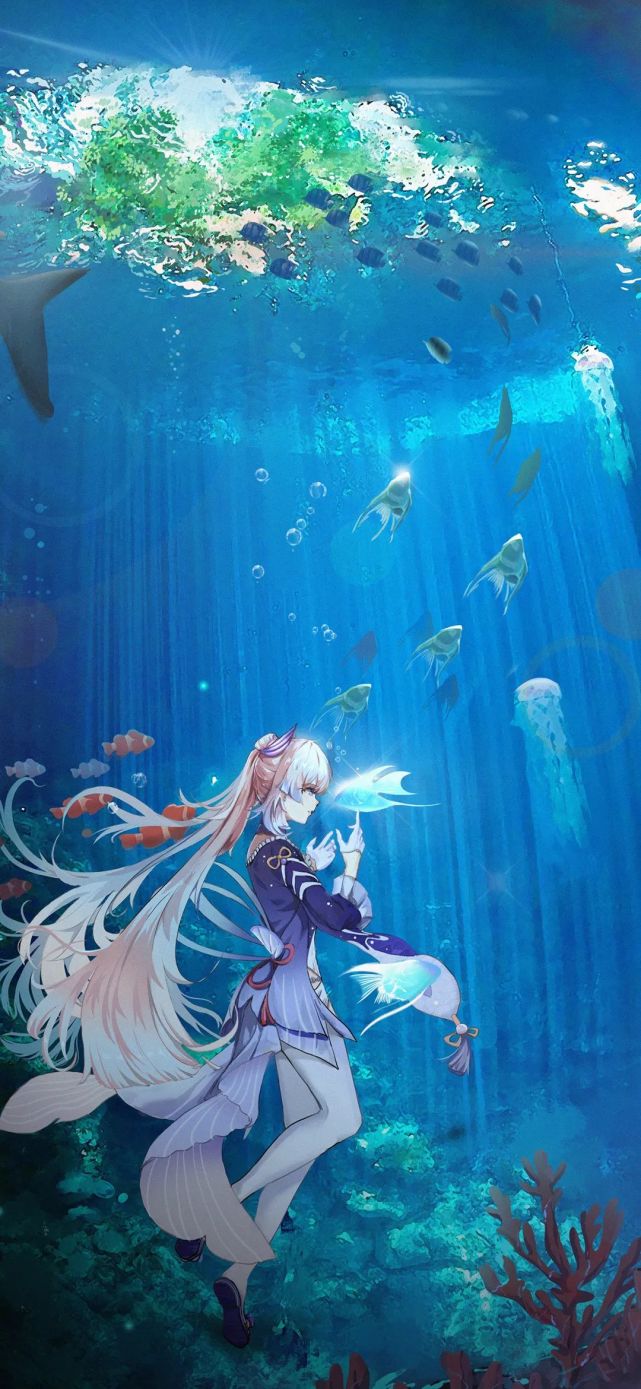 原神美图:深海公主亦是军师大人