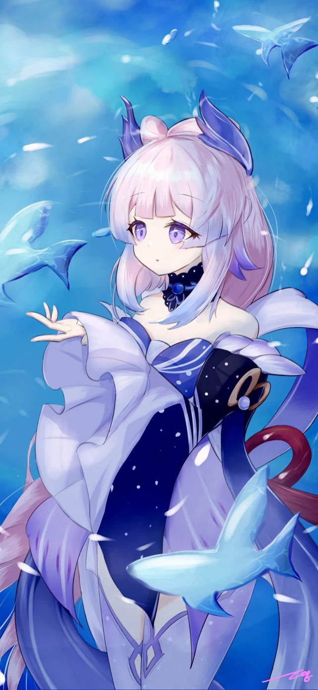 原神美图:深海公主亦是军师大人