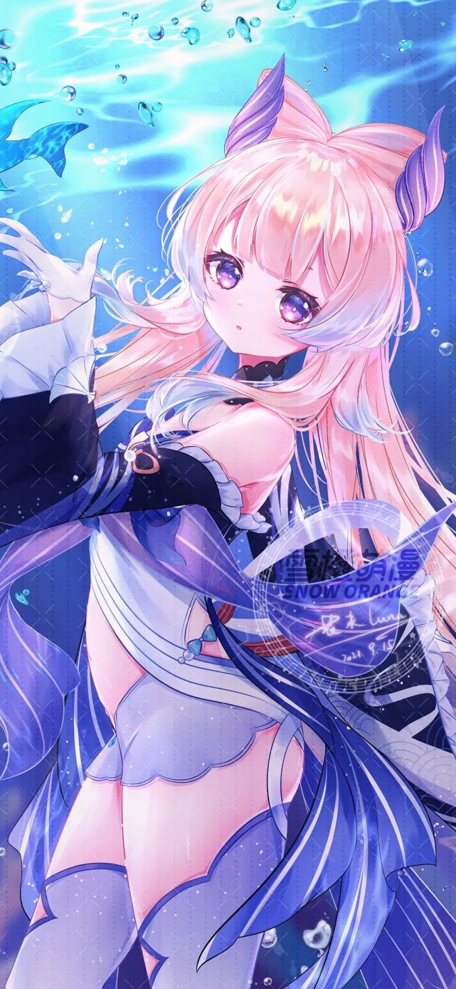 原神美图:深海公主亦是军师大人