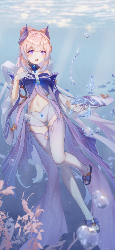 原神美图:深海公主亦是军师大人