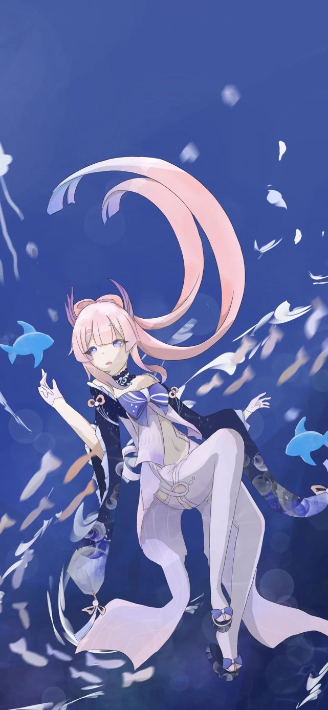 原神美图:深海公主亦是军师大人