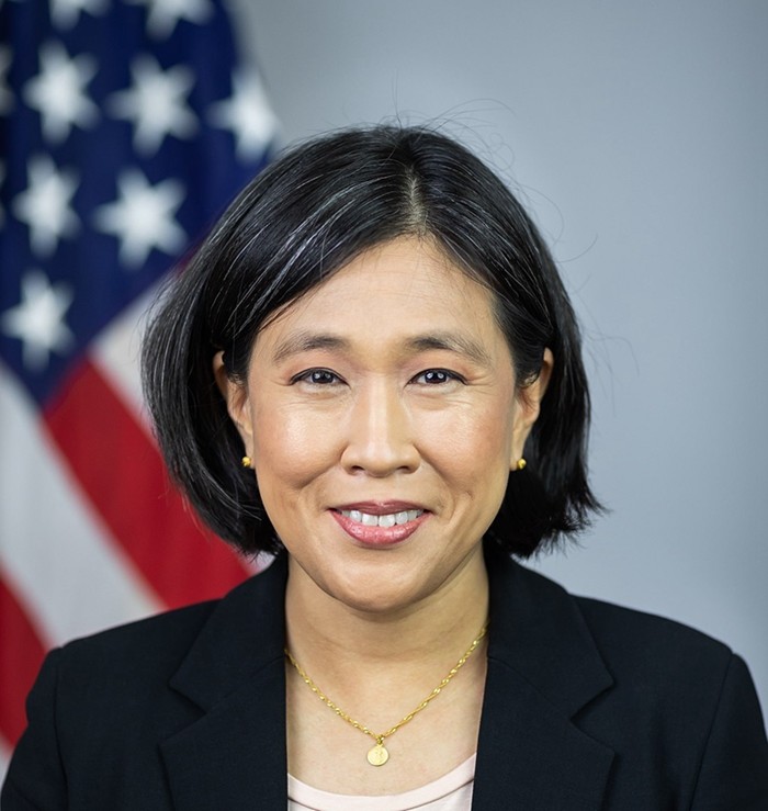 (图片来自网络)美国商务部长雷蒙多6月5日接受美国有线电视新闻网(cnn