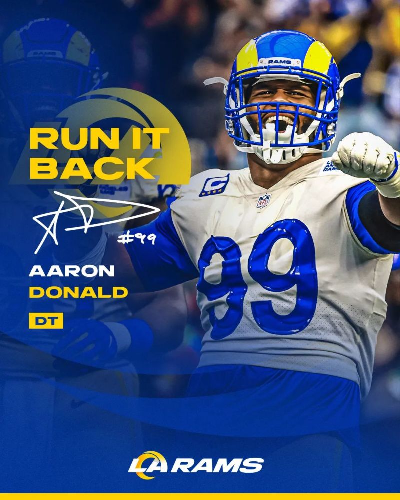 防守锋线天花板阿隆-唐纳德重组合同!年均3160万,创非四分卫薪资新高!