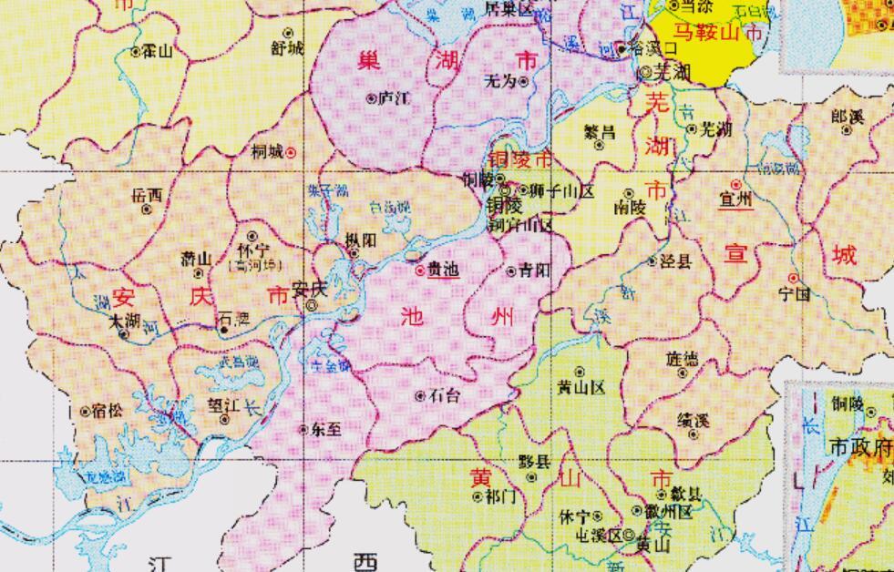 安徽省的區劃變動16個地級市之一安慶市為何有10個區縣