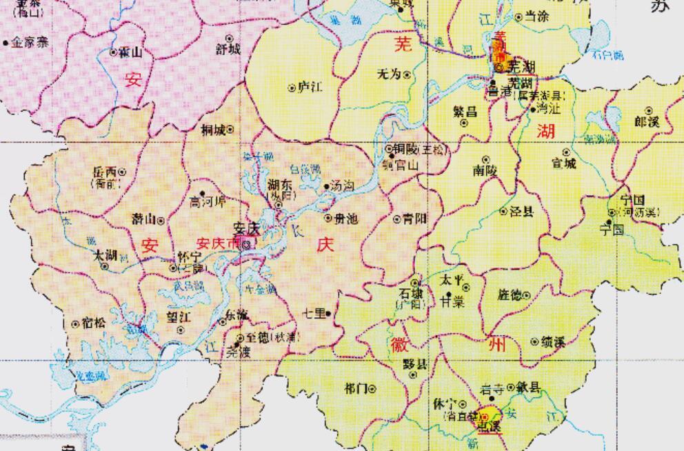 安徽省的區劃變動16個地級市之一安慶市為何有10個區縣