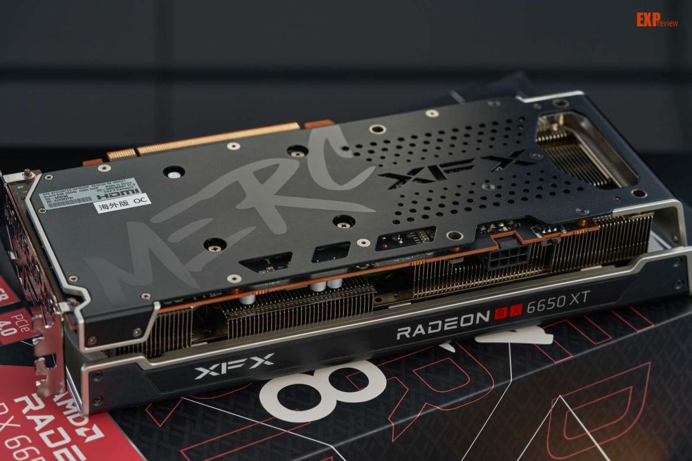 讯景xfxrx6650xt海外版oc显卡评测用料扎实足以通杀1080p游戏的性能