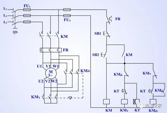 交流接觸器互鎖哪根線起互鎖作用