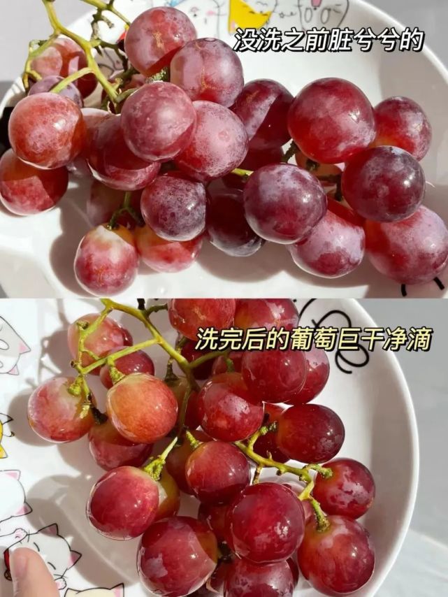也能轻松洗干净,洗完后恢复成新鲜的颜色草莓,山楂,橘子,各种水果