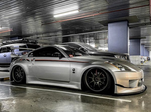 "街头漂移"日产350z改装airbft空气悬挂