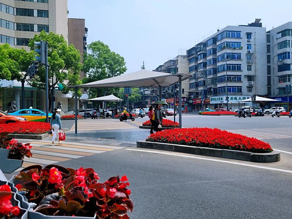 最近宜昌的街头