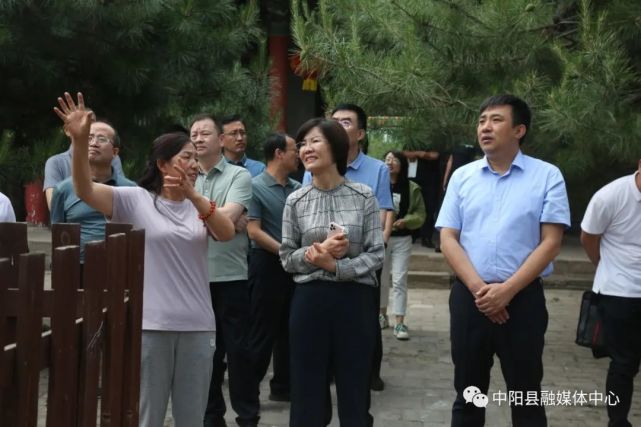 王爱琴在中阳县调研文旅产业发展