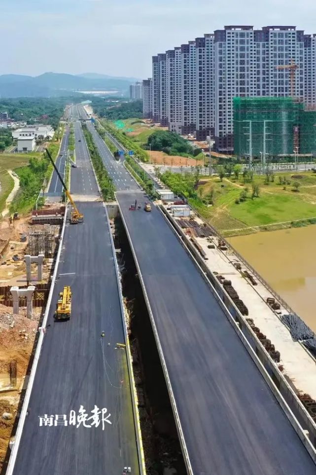 南昌这条路即将通车