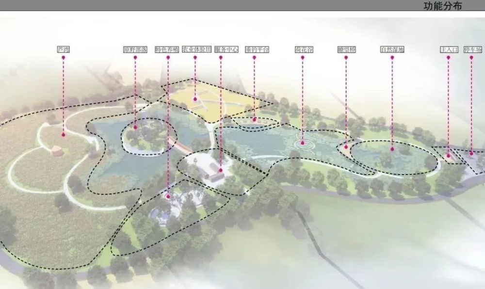 度假村採摘園戲水區夏熱勒津村溼地公園火熱建設中