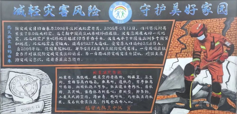 福建省森林消防总队防灾减灾主题板报展评活动